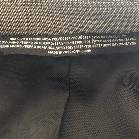 Structure Modern Fit Coat for men, Gray color, 36R - Picture 9 of 11